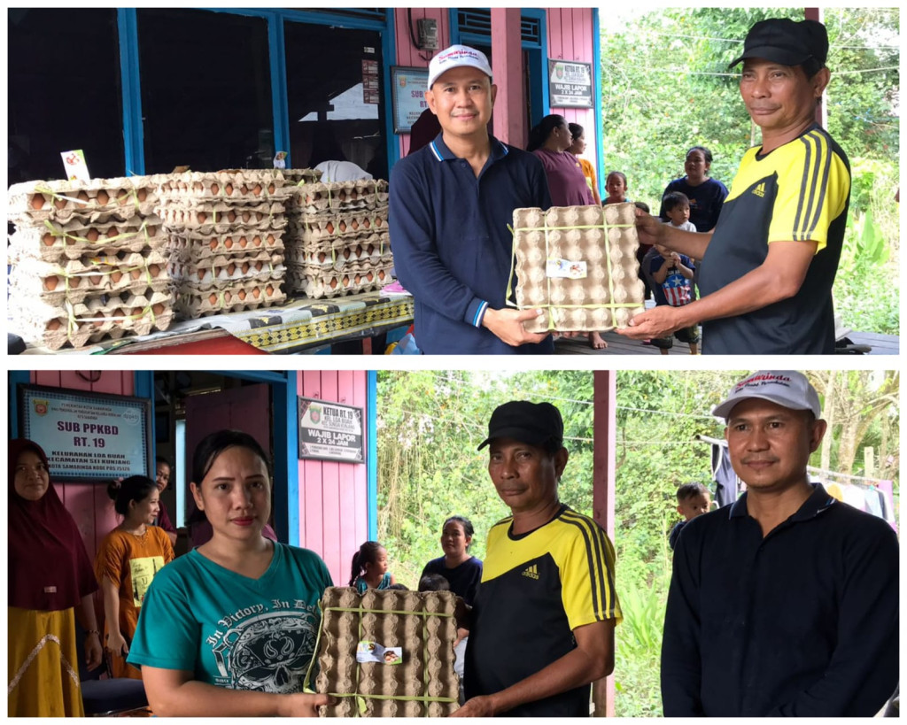 PEMBAGIAN TELUR OMEGA DI LOA KUMBAR
