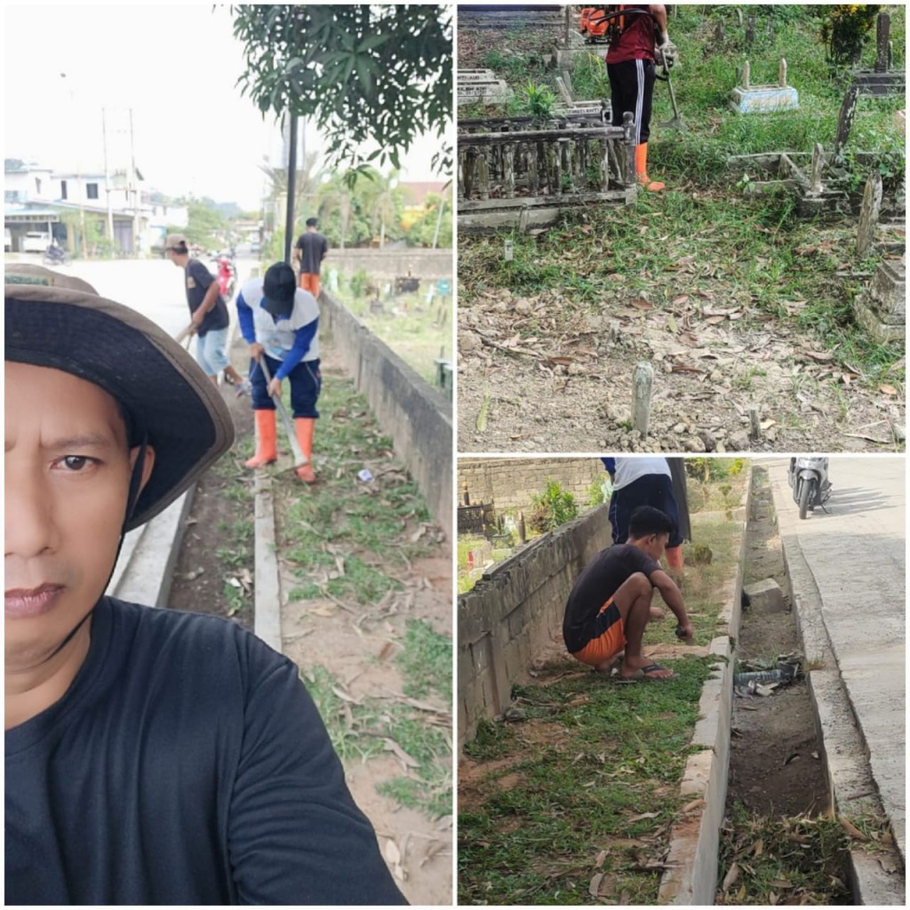 GOTONG ROYONG RT 1 KEGIATAN PROBEBAYA KELURAHAN LOA BUAH