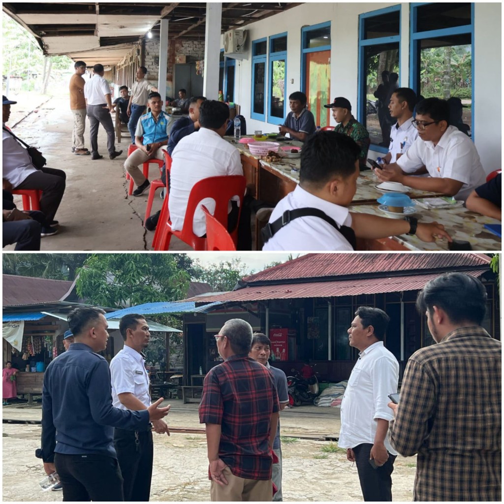 GIAT LOA KUMBAR: Peninjauan Rencana Pemasangan Internet dan Koordinasi Pemindahan Rumah yang terdampak Pembangunan Sekolah Dasar Loa Kumbar