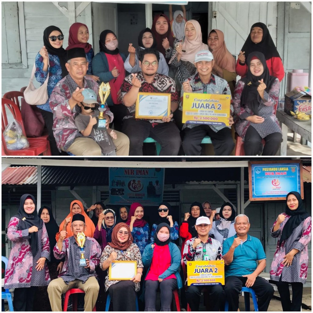 POSYANDU LANSIA KELURAHAN LOA BUAH RAIH JUARA 2 LOMBA BINA KELUARGA LANSIA (BKL) TINGKAT KOTA SAMARINDA 2024