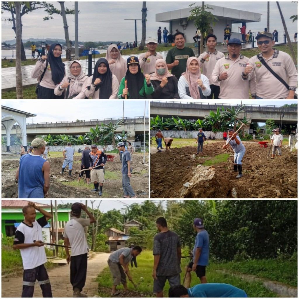 GOTONG ROYONG AKHIR PEKAN KELURAHAN LOA BUAH