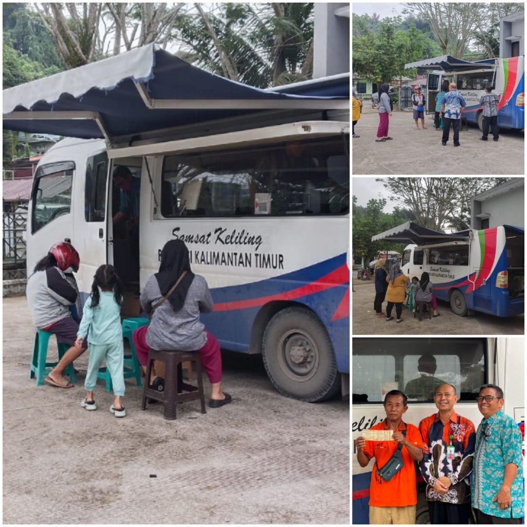 LAYANAN SAMSAT KELILING PROVINSI KALTIM HADIR DI KELURAHAN LOA BUAH