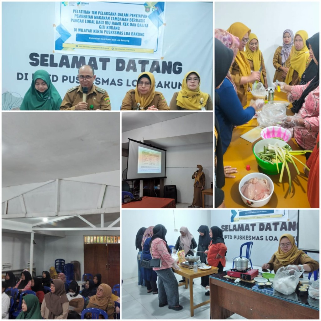 PELATIHAN TIM PELAKSANA PMT LOA BUAH BERBASIS PANGAN LOKAL