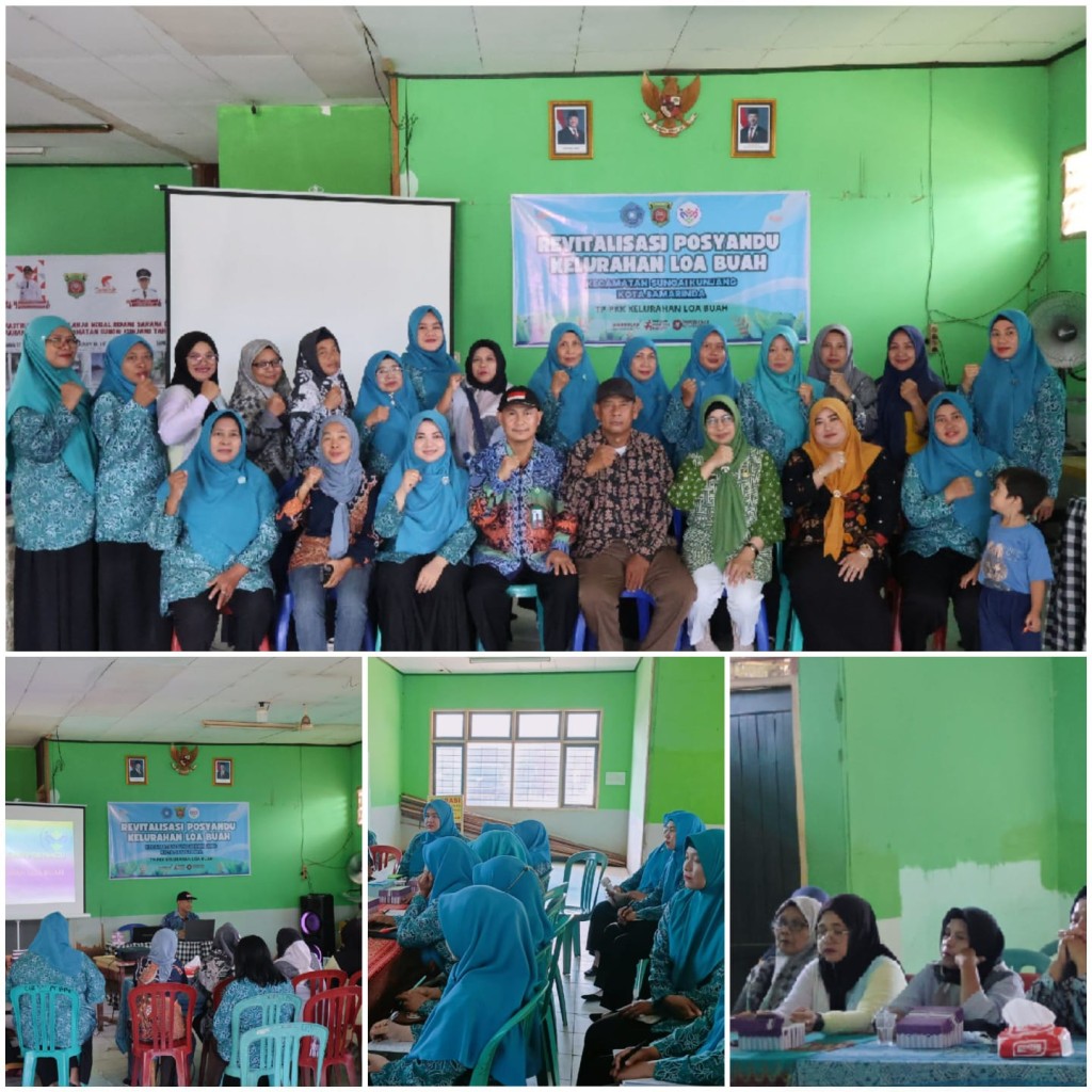 REVITALISASI POSYANDU KELURAHAN LOA BUAH