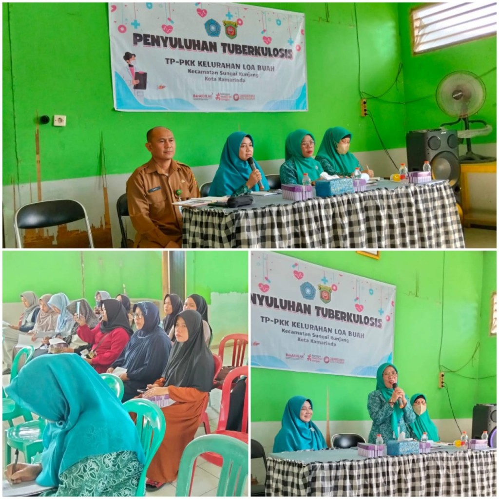 TP PKK KELURAHAN LOA BUAH GELAR PENYULUHAN TUBERKOLOSIS (TB) UNTUK TINGKATKAN KESADARAN WARGA