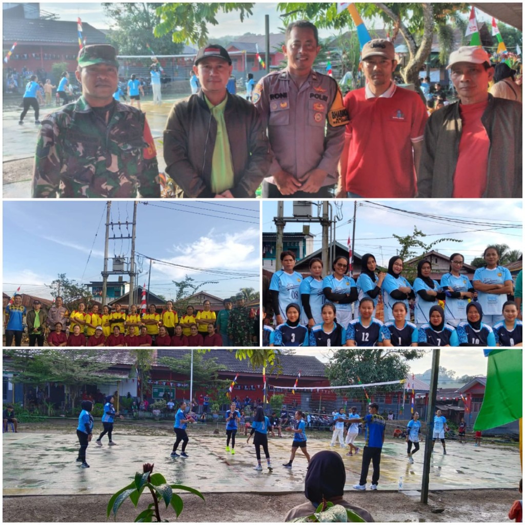 LOMBA VOLI TINGKAT KELURAHAN LOA BUAH MERIAHKAN HUT RI KE-80
