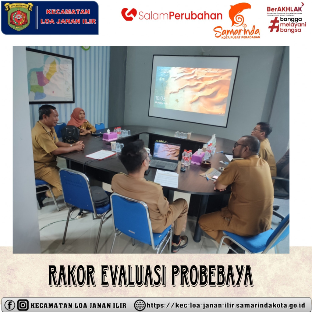 Rapat Evaluasi Kegiatan Probebaya 2023