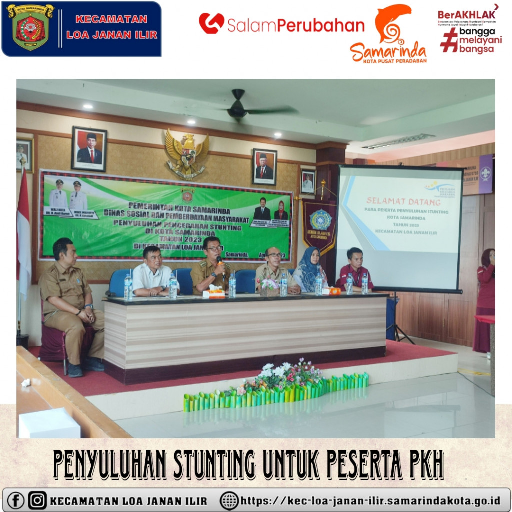 Sosialisasi Stunting kepada Warga  Penerima Keluarga Harapan (PKH)