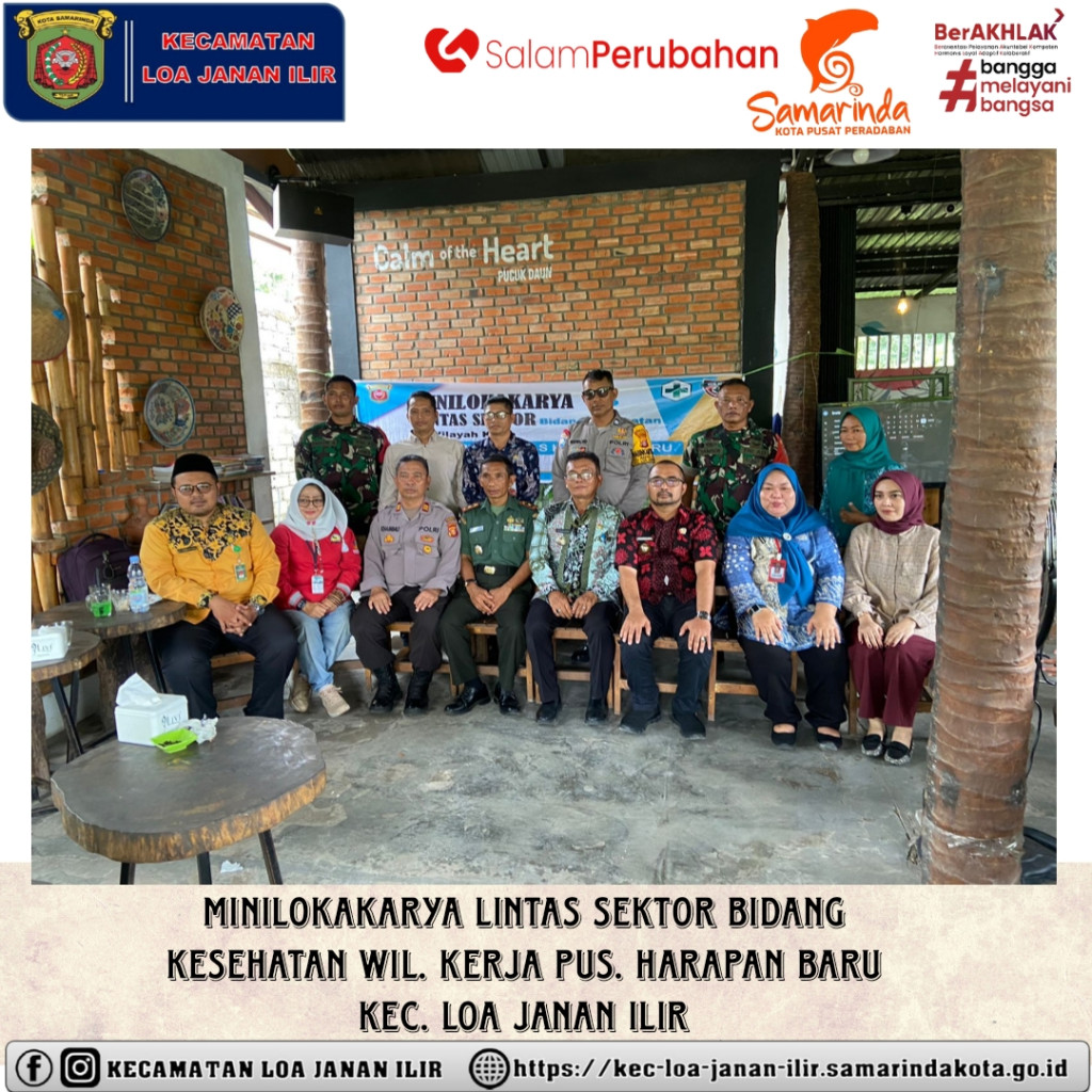 Minilokakarya Triwulan III Tahun 2023 Bidang Kesehatan Kecamatan Loa Janan Ilir