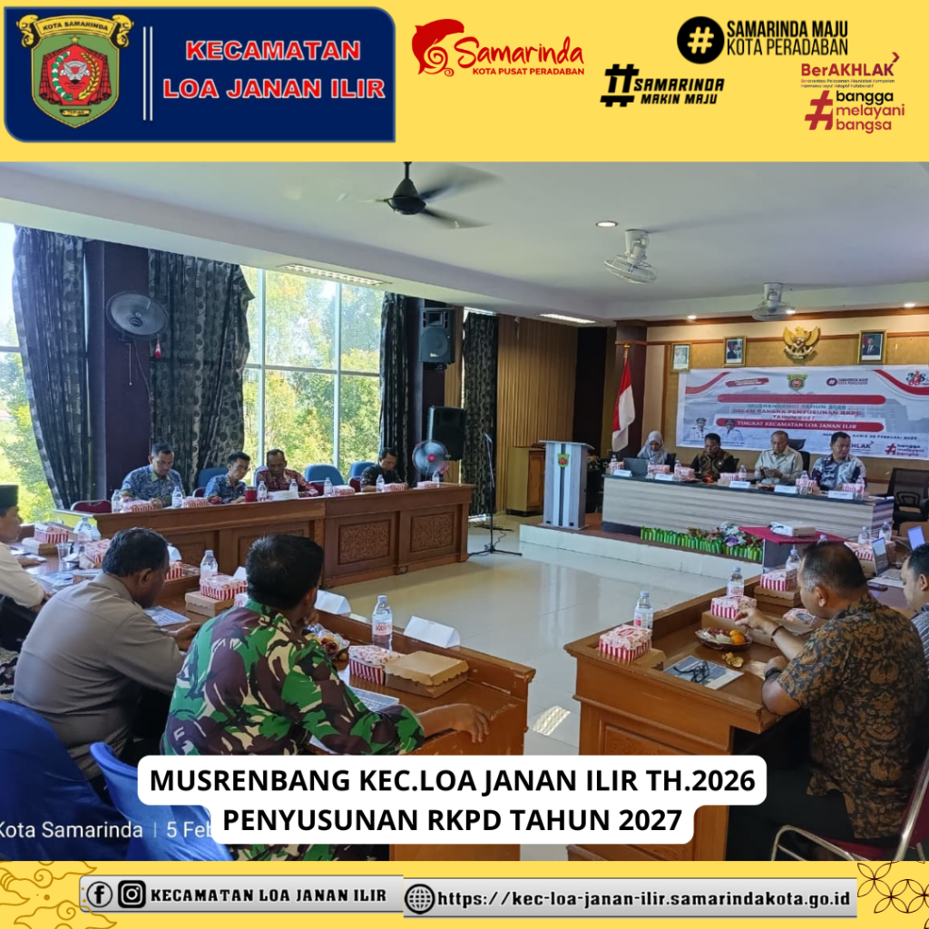 Musrenbang Tingkat Kecamatan Loa Janan Ilir Tahun 2026 RKPD 2027