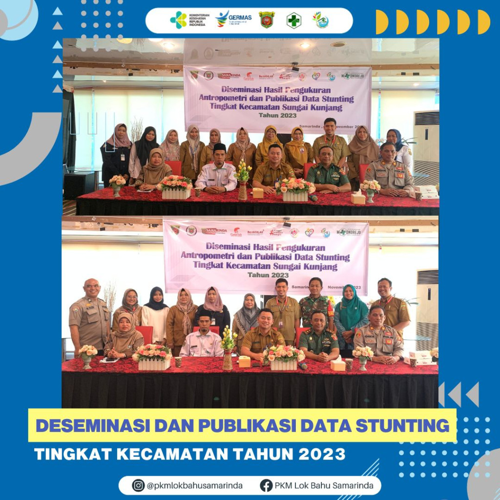 Deseminasi dan Publikasi Data Stunting Tingkat Kecamatan Tahun 2023