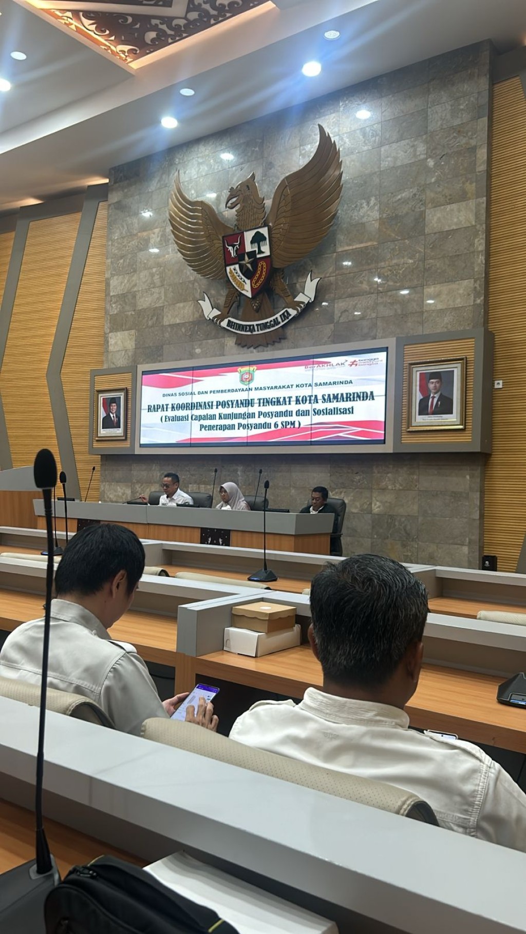 Rapat Koordinasi Posyandu Tingat Kota Samarinda (Evaluasi Capaian Kunjungan Posyandu dan Sosialisasi Penerapan Posyandu 6 SPM)