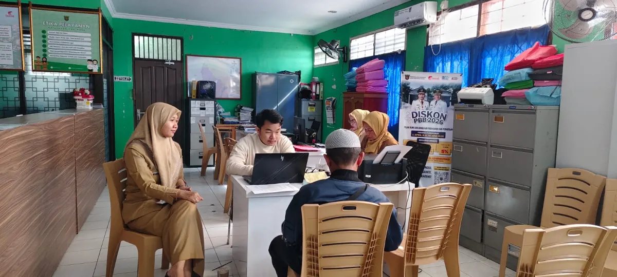 Si Jelita UPTD Bapenda 5 di Kelurahan Lok Bahu