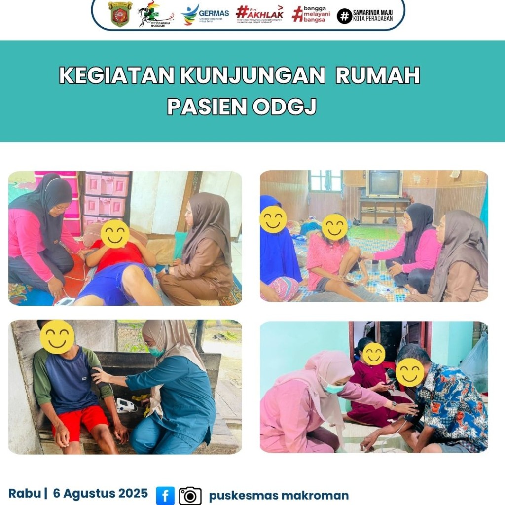 Kegiatan Kunjungan Rumah  Pasien ODGJ