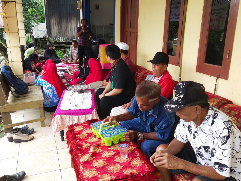 Peresmian Posyandu Lansia Mangkuliat dan Pemeriksaan Kesehatan PerdanaTerhadap Lansia Kelurahan Mangkupalas