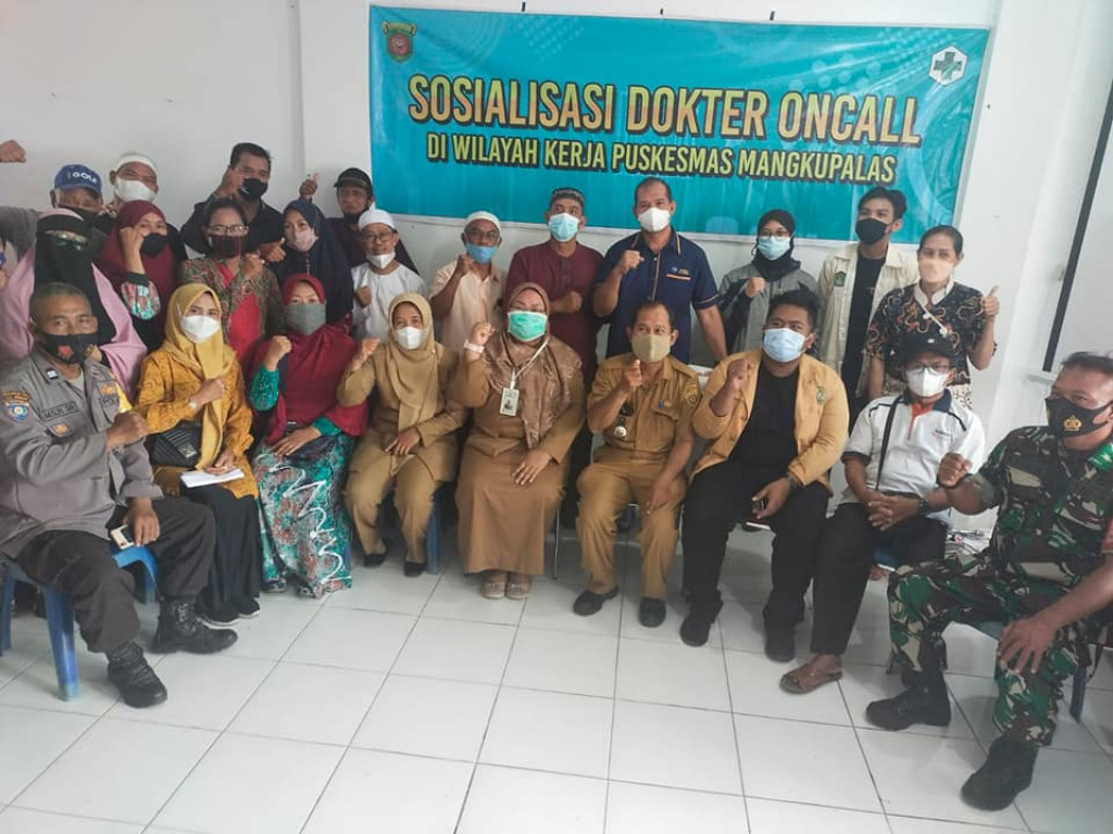 [LATE POST] Sosialisasi Dokter On Call dari Puskesmas Mangkupalas