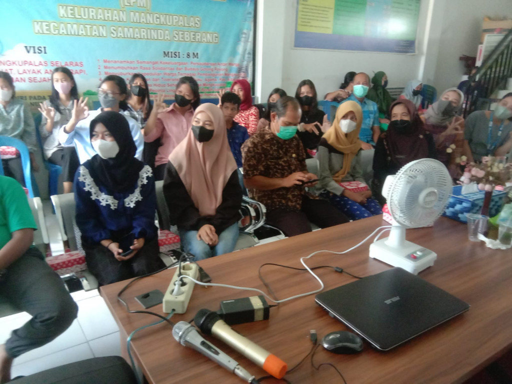 Sosialisasi dan Pembentukan Pos Pelayanan Terpadu Remaja Kelurahan Mangkupalas