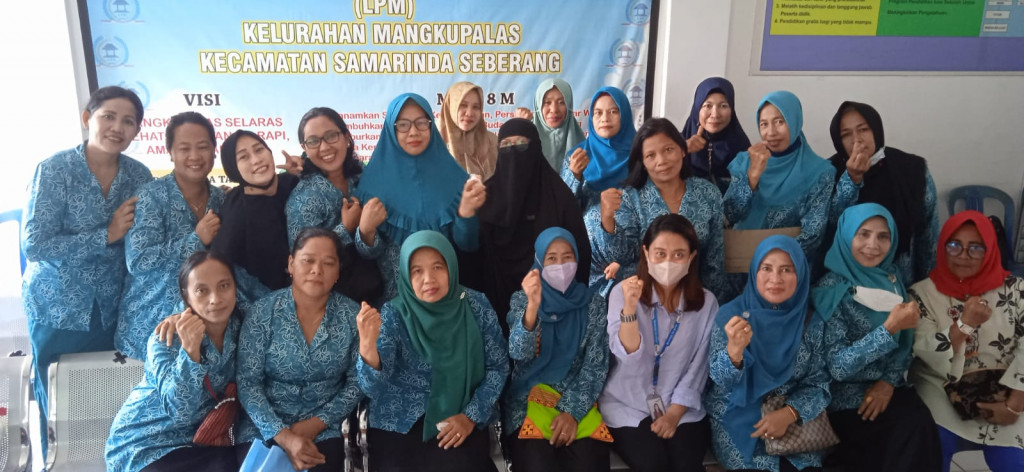 Kegiatan TP PKK Kelurahan Mangkupalas Bulan Juni