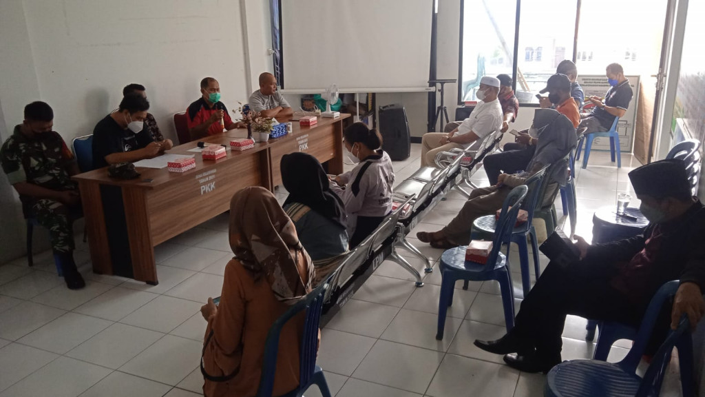 Rapat Koordinasi Kesiapan Para POKMAS dalam melaksanakan Kegiatan Probebaya di lingkungan RT se-Kelurahan Mangkupalas