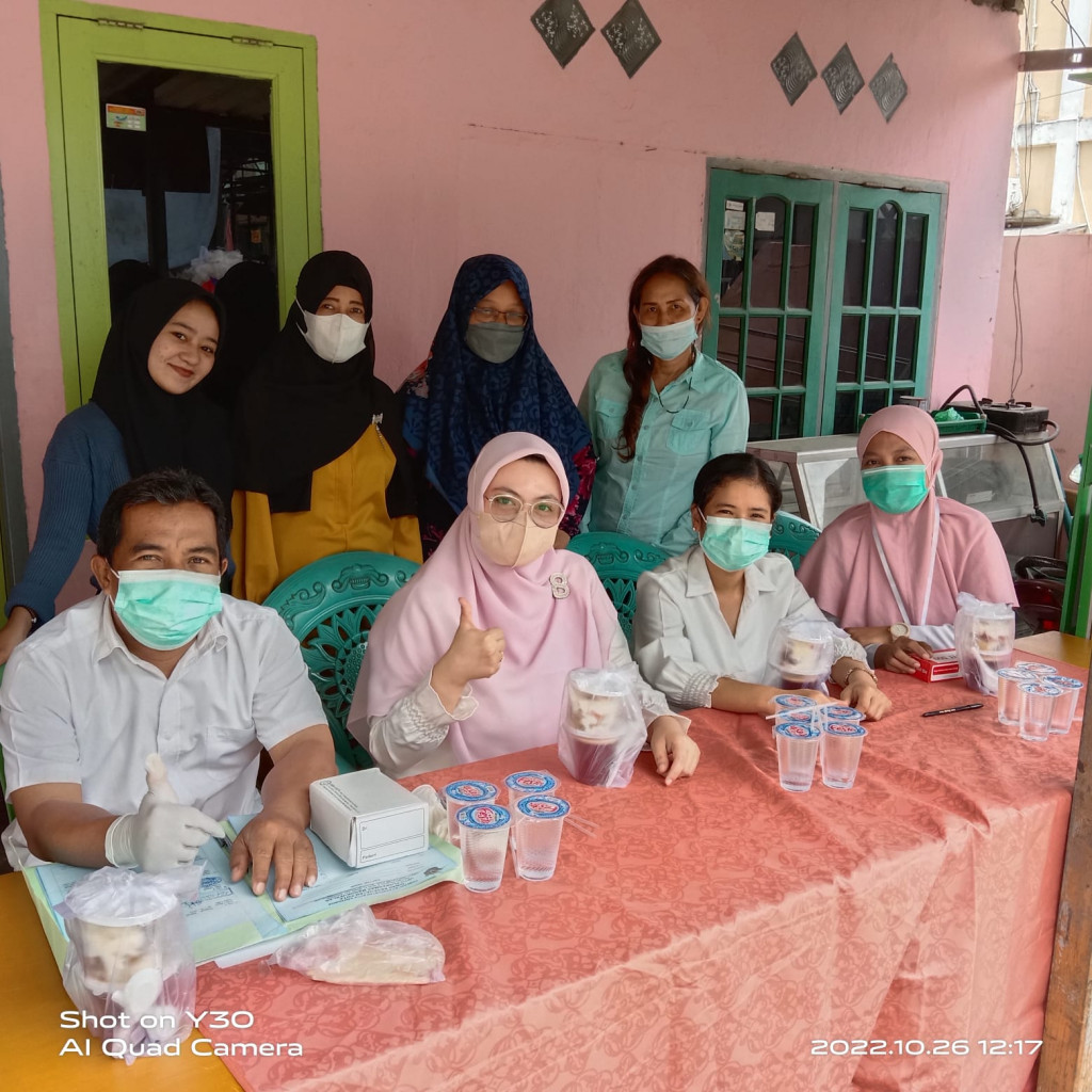 Monitoring Kegiatan Posyandu Lanjut Usia Mangkuliat Kelurahan Mangkupalas