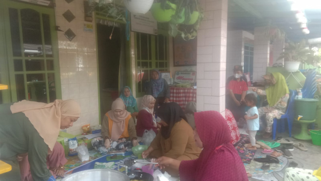 Giat di Dasawisma Mawar, Jum,at,23 Desember 2022