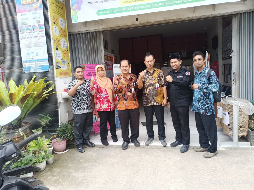 Kunjungan Bawaslu Kecamatan Samarinda Seberang.
