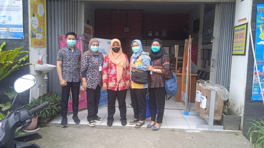 Kunjungan Tim Responden Survai Anti Body Covid-19 dari Dinas Kesehatan Kota Samarinda.
