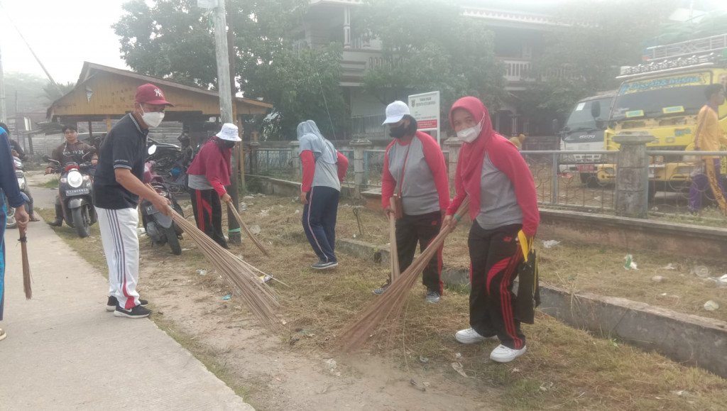 Gotong-Royong dalam rangka Perayaan HUT Kota Samarinda Ke-355 & Pemkot Samarinda Ke-63