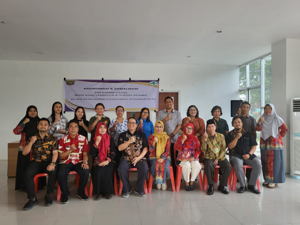 KOORDINASI DAN SOSIALISASI PROGRAM CATIN BAGI KUA / LEMBAGA DAN TOKOH AGAMA