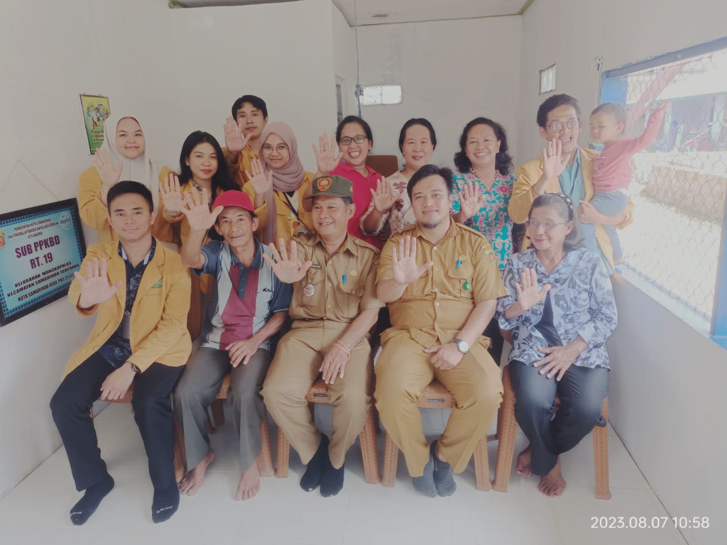 Kegiatan Pelayanan Pemeriksaan Bayi dan Balita Posyandu Baung