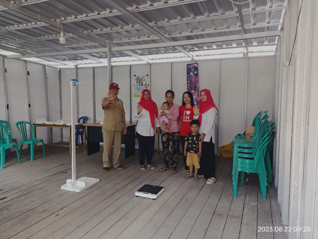 Giat posyandu CAKALANG RT.17 Kel.Mangkupalas