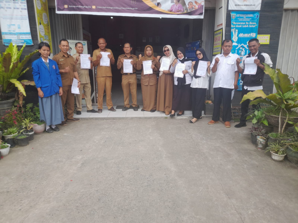 Giat apel pagi di Kelurahan Mangkupalas
