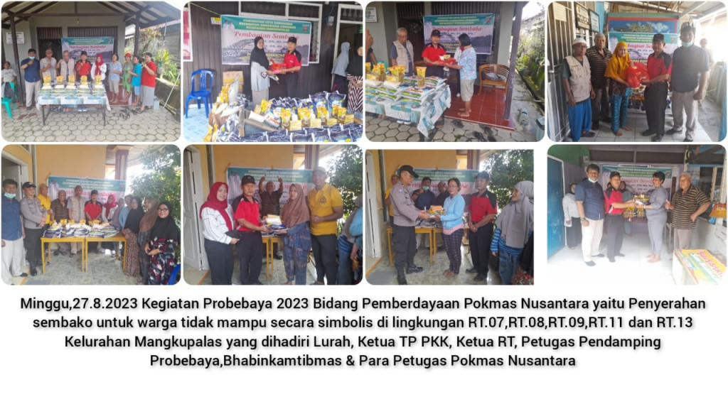 pembagian sembako