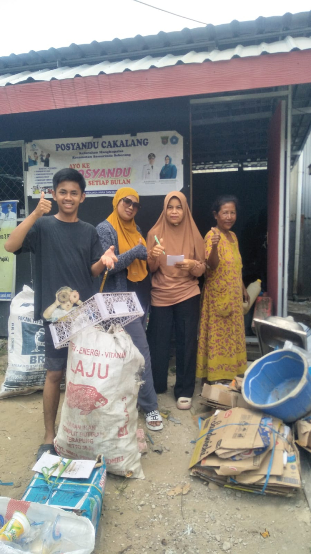 Giat Bank Sampah di Dasawisma Cakalang RT 17 Mangkupalas