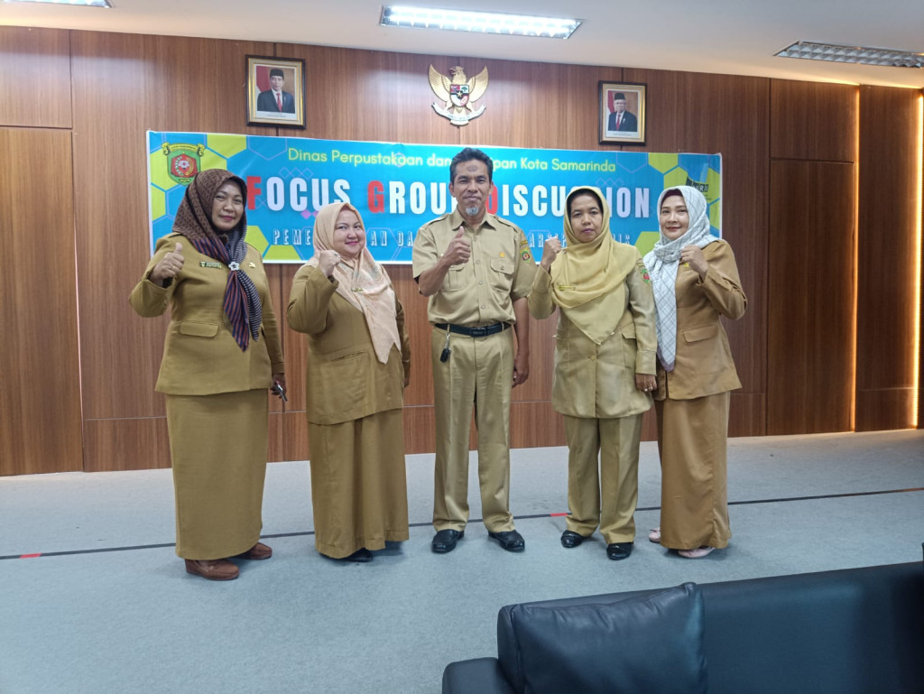 Giat FGD Pemeliharaan dan Penyusutan Dinamis di Dinas Perpustakaan & Kearsipan Kota Samarinda