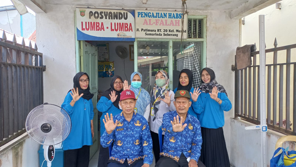 Giat Posyandu lumba lumba RT 04