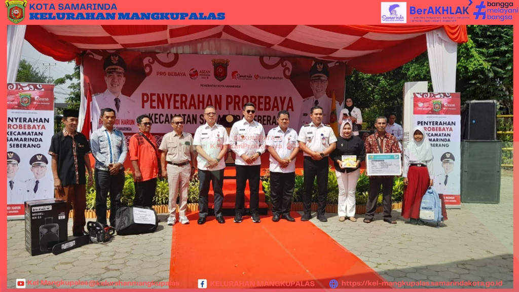 Penyerahan Simbolis Kegiatan ProBebaya