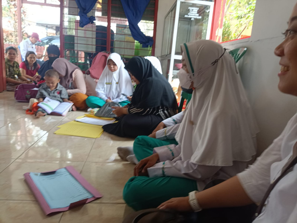 Kegiatan KPASI dari Puskesmas Mangkupalas di Posyandu Tuna B RT 13.