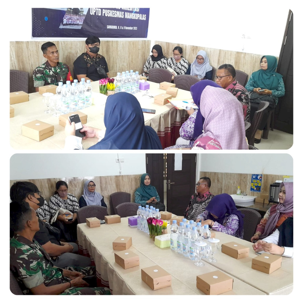 Giat mengikuti  Re-Akreditas UPTD PUSKESMAS MANGKUPALAS