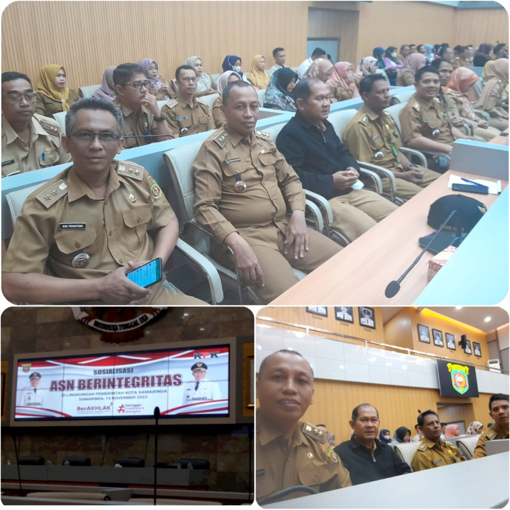 Sosialisasi ASN Berintegrasi di lingkungan Pemerintah Kota Samarinda