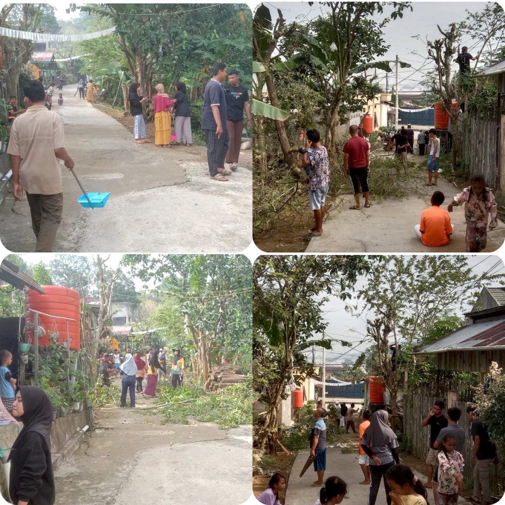 Giat Gotong Royong Warga RT 17