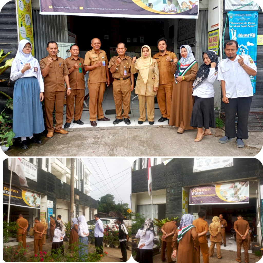 Giat senin Apel Pagi dI Kelurahan Mangkupalas