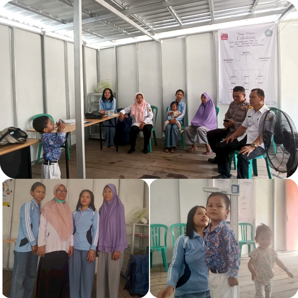 Monitoring Kegiatan Posyandu Cakalang di RT 17