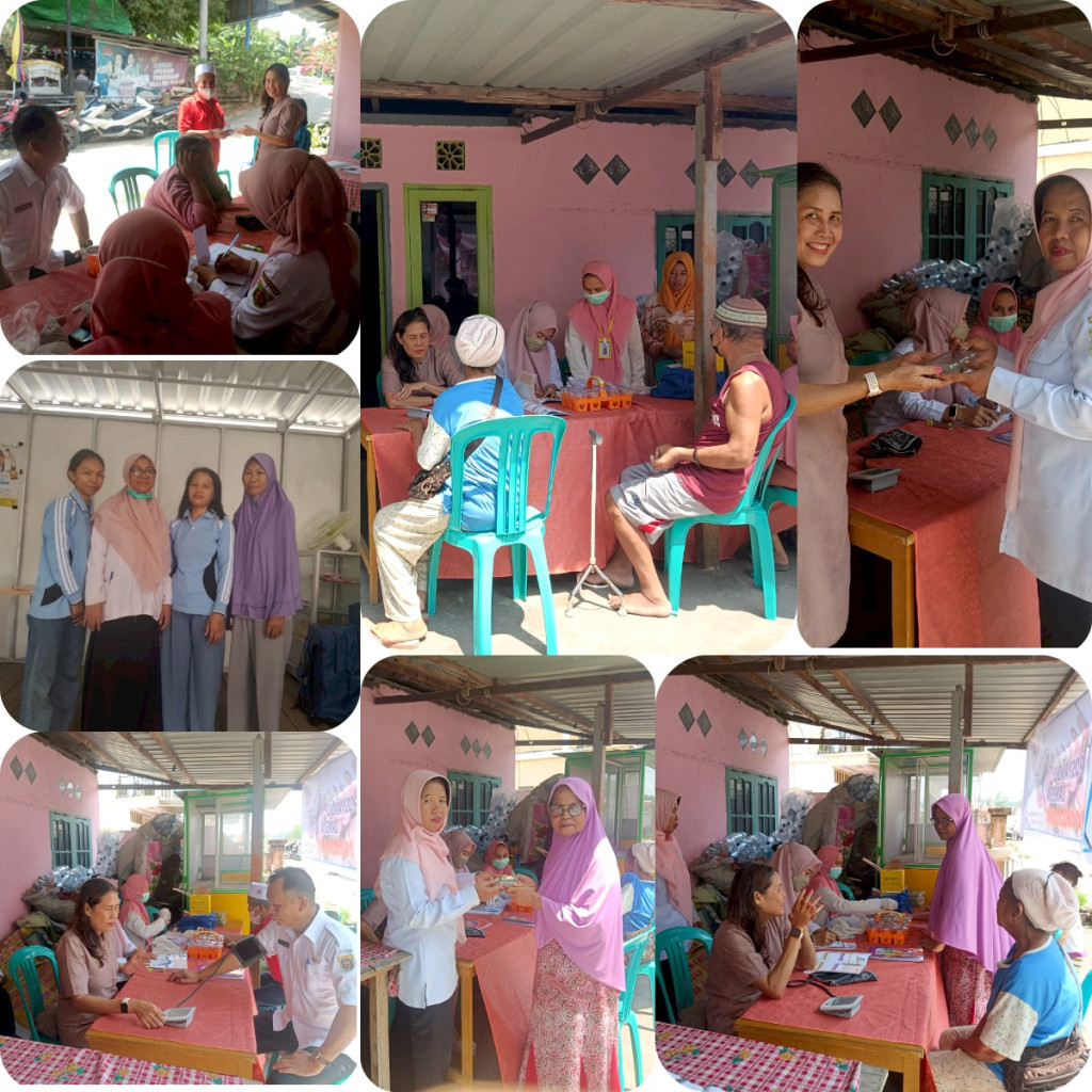 Monitoring Kegiatan Posyandu Mangkuliat di RT 14