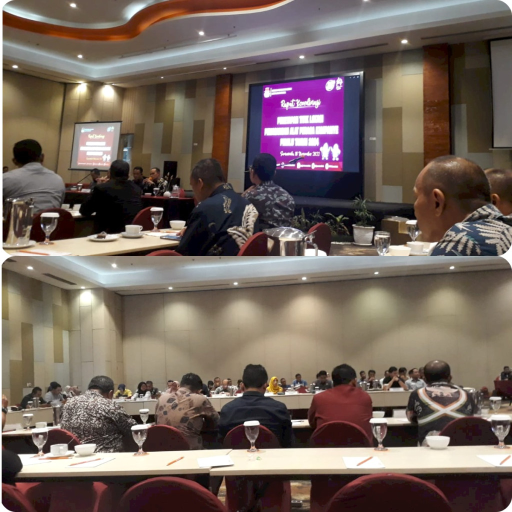 Rapat Koordinasi Penetapan Titik Lokasi Pemasangan Alat Peraga Kampanye PEMILU 2024