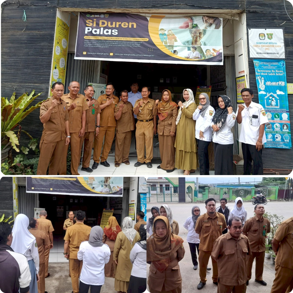 Apel pagi di Kelurahan Mangkupalas