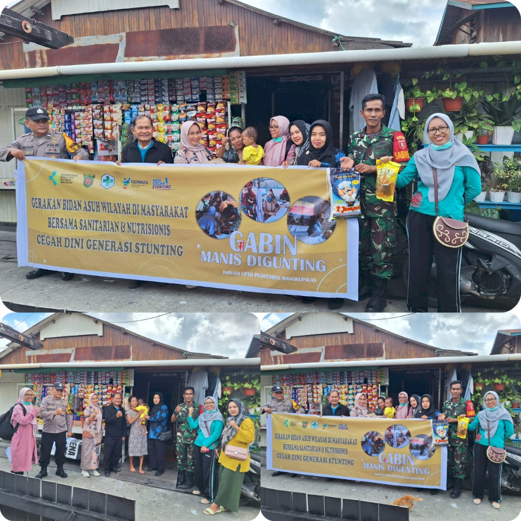 GIat Gabin Manis diGunting bersama Puskesmas Mangkupalas
