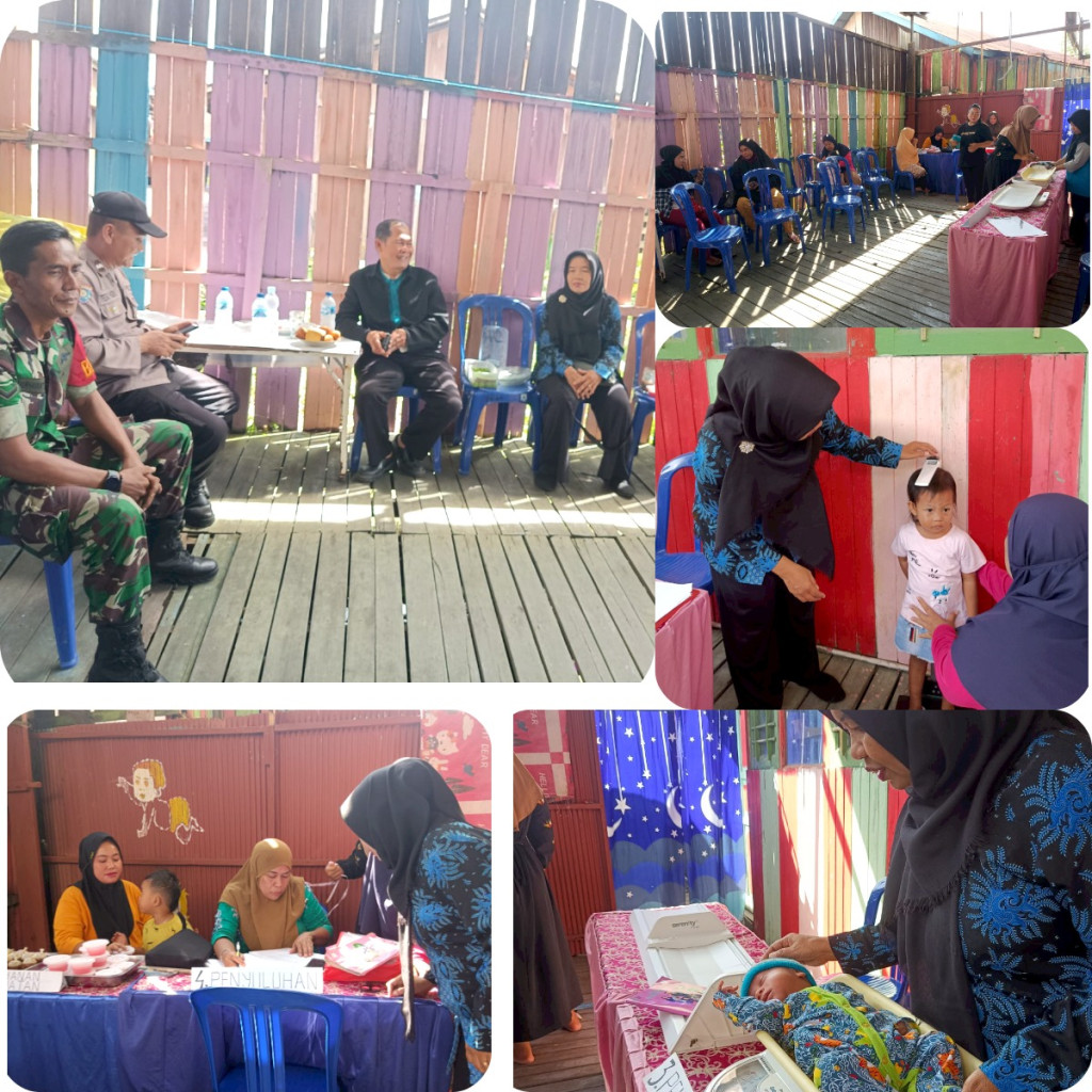 Giat Posyandu Kakap Merah di RT 01