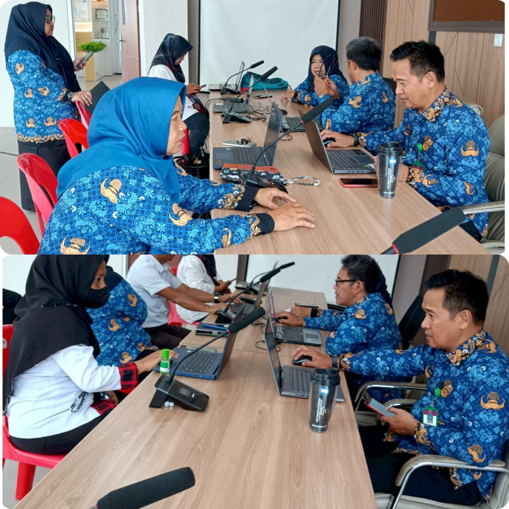 Giat Penginputan aplikasi SIASN di Kecamatan Samarinda Seberang.
