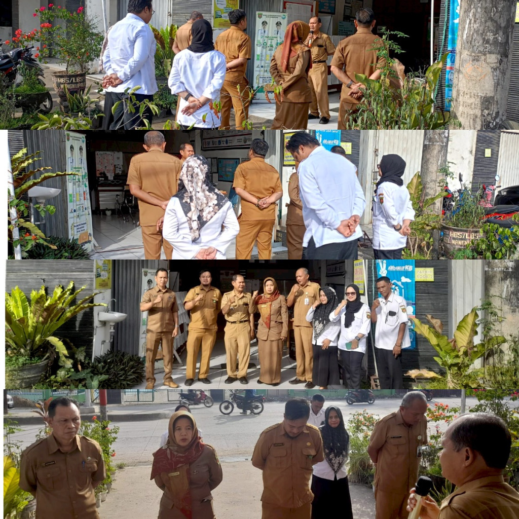 Rutinitas Apel Pagi di Kelurahan Mangkupalas